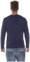 Versace Jeans Couture Jersey Cotton Mars Sweater Pullover Blue Heren - Thumbnail 2