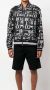 Versace Jeans Couture Logo-print Sweatshirt met rits Black Heren - Thumbnail 2