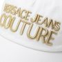 Versace Jeans Couture Geborduurde Pet Verhoog je Stijl White Unisex - Thumbnail 3