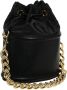 Versace Jeans Couture Zwarte tas met kettinghengsel en afneembare schouderband Black Dames - Thumbnail 6