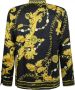 Versace Jeans Couture Barok Patroon Lange Mouw Shirt Zwart Multicolor Heren - Thumbnail 3