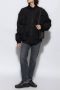 Versace Jeans Couture Zwarte Logo Overhemd met Knoopsluiting Black Heren - Thumbnail 2