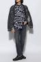 Versace Jeans Couture Print Popeline Co Print Graffiti Overhemd Black Heren - Thumbnail 5