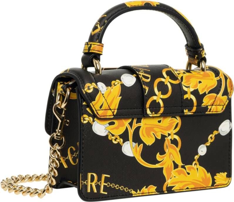 Versace Jeans Couture Chain Couture Handbag Zwart Dames