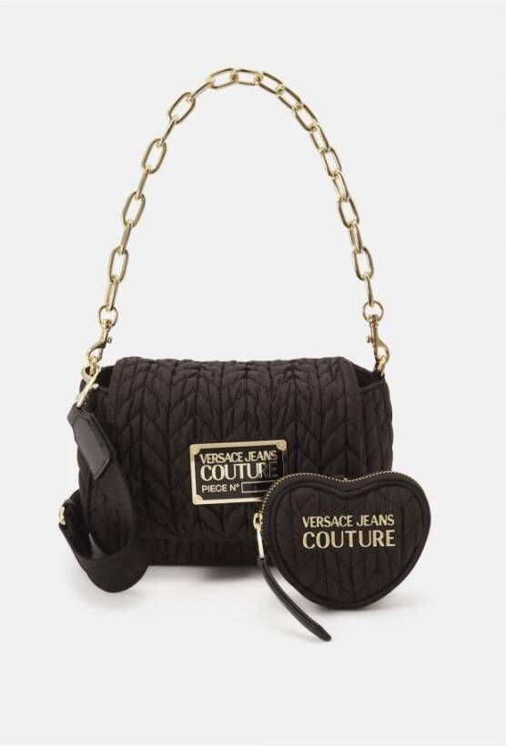 Versace Jeans Couture Quilted Bag Hart Zwart Dames