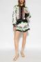 Versace Jeans Couture Hooggetailleerde Multicolor Denim Shorts voor Dames Multicolor Dames - Thumbnail 5