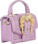 Versace Jeans Couture Shoulder bag with baroque buckle Paars Dames - Thumbnail 2