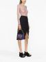 Versace Jeans Couture Paarse Crossbody Tas met Afneembaar Gouden Ketting Detail Purple Dames - Thumbnail 4