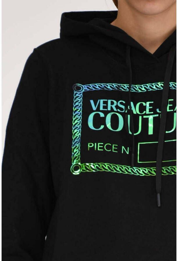 Versace Jeans Couture Hoodies Zwart Unisex