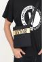 Versace Jeans Couture Schoudertas Met Logo-Print En Rits Black Heren - Thumbnail 1