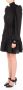 Versace Jeans Couture Zwarte jurk met opstaande kraag Black Dames - Thumbnail 2