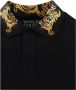 Versace Jeans Couture Baroque Polo Black Gold Zwart Heren - Thumbnail 3