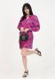 Versace Jeans Couture Lissetta Rok Barok Fantasy Design Pink Dames - Thumbnail 4
