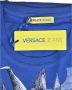 Versace Jeans Couture Korte Mouw T-Shirt Print 21 Slim MC Design Blue Heren - Thumbnail 14