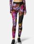 Versace Jeans Couture Dames Leggings met Logo Taille en Kleurrijke Chain Print Multicolor Dames - Thumbnail 9