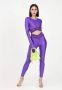 Versace Jeans Couture Leggings voor vrouwen Purple Dames - Thumbnail 3