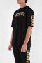 Versace Jeans Couture Zwarte Sweaters met Iconische Logo Print Black Heren - Thumbnail 4