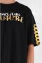 Versace Jeans Couture Zwarte Sweaters met Iconische Logo Print Black Heren - Thumbnail 7