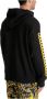 Versace Jeans Couture Zwarte Katoenen Sweatshirt met Logo Print en Kettingmotief Black Heren - Thumbnail 4