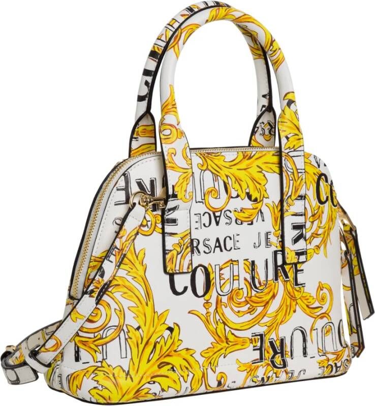 Versace Jeans Couture Logo Couture Handbag Wit Dames