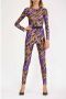 Versace Jeans Couture Stijlvolle Top van Purple Dames - Thumbnail 4