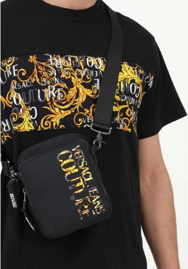 Versace Jeans Couture Bags.. Zwart Heren
