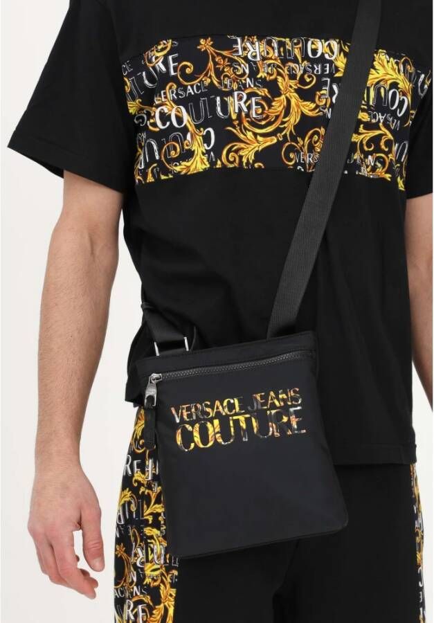 Versace Jeans Couture Bags.. Zwart Heren