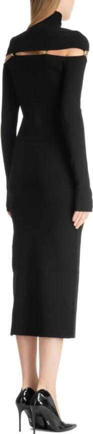 Versace Jeans Couture Midi dress Zwart Dames