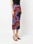 Versace Jeans Couture Lange rok met all-over kettingprint Multicolor Dames - Thumbnail 2