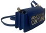 Versace Jeans Couture Blauwe Mini Schoudertas met Verstelbare Band Blue Dames - Thumbnail 2