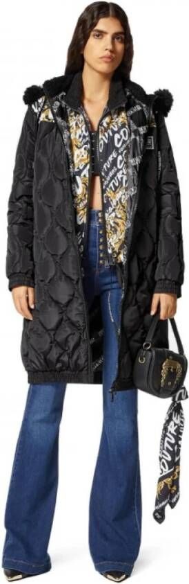 Versace Jeans Couture Parkas Zwart Dames