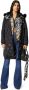Versace Jeans Couture Gewatteerde Nylon Parka Blijf Warm en Stijlvol Black Dames - Thumbnail 4