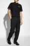 Versace Jeans Couture Slim-fit Zwarte Broek met Hak en Zoolhoogte Black Heren - Thumbnail 2