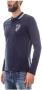 Versace Jeans Couture Polo Shirts Blue Heren - Thumbnail 2