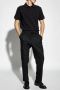 Versace Jeans Couture Zwarte T-shirts en Polos met 98% Katoen Black Heren - Thumbnail 2