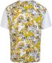Versace Jeans Couture T-shirt girocollo con tasca e logo stampato uomo 73Gah6R0-Js099 Bianco Oro Wit Heren - Thumbnail 6