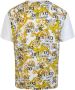 Versace Jeans Couture T-shirt girocollo con tasca e logo stampato uomo 73Gah6R0-Js099 Bianco Oro Wit Heren - Thumbnail 7