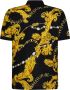 Versace Jeans Couture Zwarte Chain Couture Polo Shirt Black Heren - Thumbnail 4