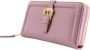 Versace Jeans Couture Barok Gesp Rits Portemonnee in Gehamerd Imitatieleer Purple Dames - Thumbnail 5