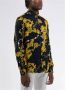 Versace Jeans Couture Zwarte Chain Print Twill Katoenen Overhemd Black Heren - Thumbnail 5