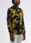 Versace Jeans Couture Zwarte Chain Print Twill Katoenen Overhemd Black Heren - Thumbnail 3