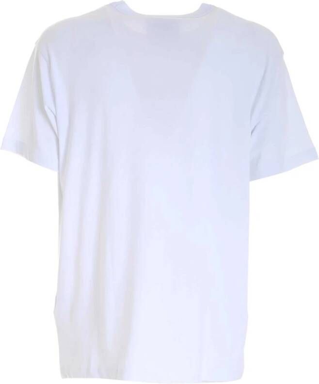 Versace Jeans Couture Regalia Logo T-Shirt voor Heren White Heren