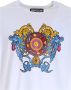 Versace Jeans Couture Regalia Logo T-Shirt voor Heren White Heren - Thumbnail 2