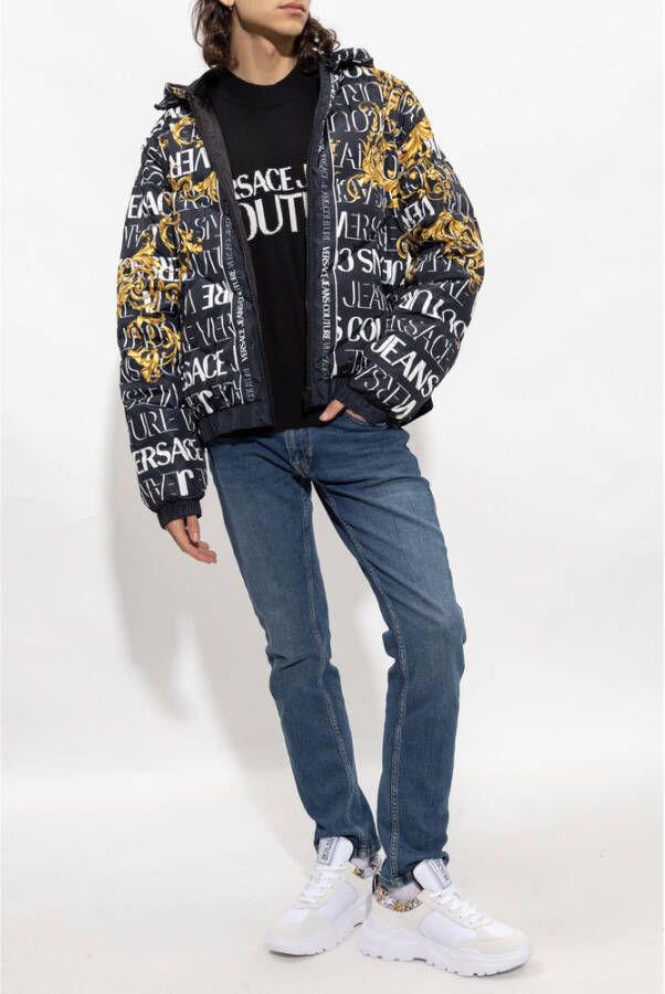 Versace Jeans Couture Omkeerbare jas Zwart Heren