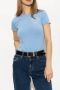 Versace Jeans Couture Zwarte Leren DamesRiem 90 Black Dames - Thumbnail 2