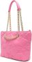 Versace Jeans Couture Roze Gewatteerde Schoudertas met Ster Logo Roze Dames - Thumbnail 2