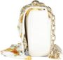 Versace Jeans Couture Saffiano Schoudertas met Decoratieve Sjaal White Dames - Thumbnail 2
