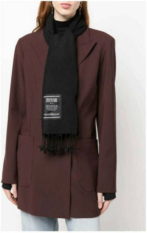 Versace Jeans Couture zwarte sjaal Zwart Dames
