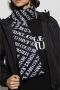 Versace Jeans Couture Zwarte Aw23 Herensjaal Stijlvol en Elegant Black Heren - Thumbnail 2