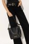 Versace Jeans Couture Zwarte Schoudertas voor Vrouwen Black Dames - Thumbnail 6